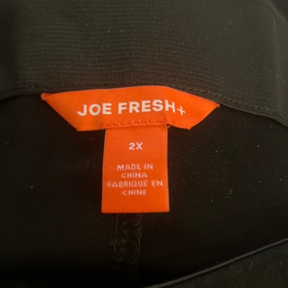 Joe  Fresh Plus Faux Leather Leggings - Picture 3 of 7